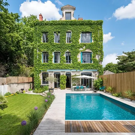Particulier Vintage And And Design House With Pool Villa *